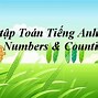 Dạy Toán Bằng Tiếng Anh Lớp 1